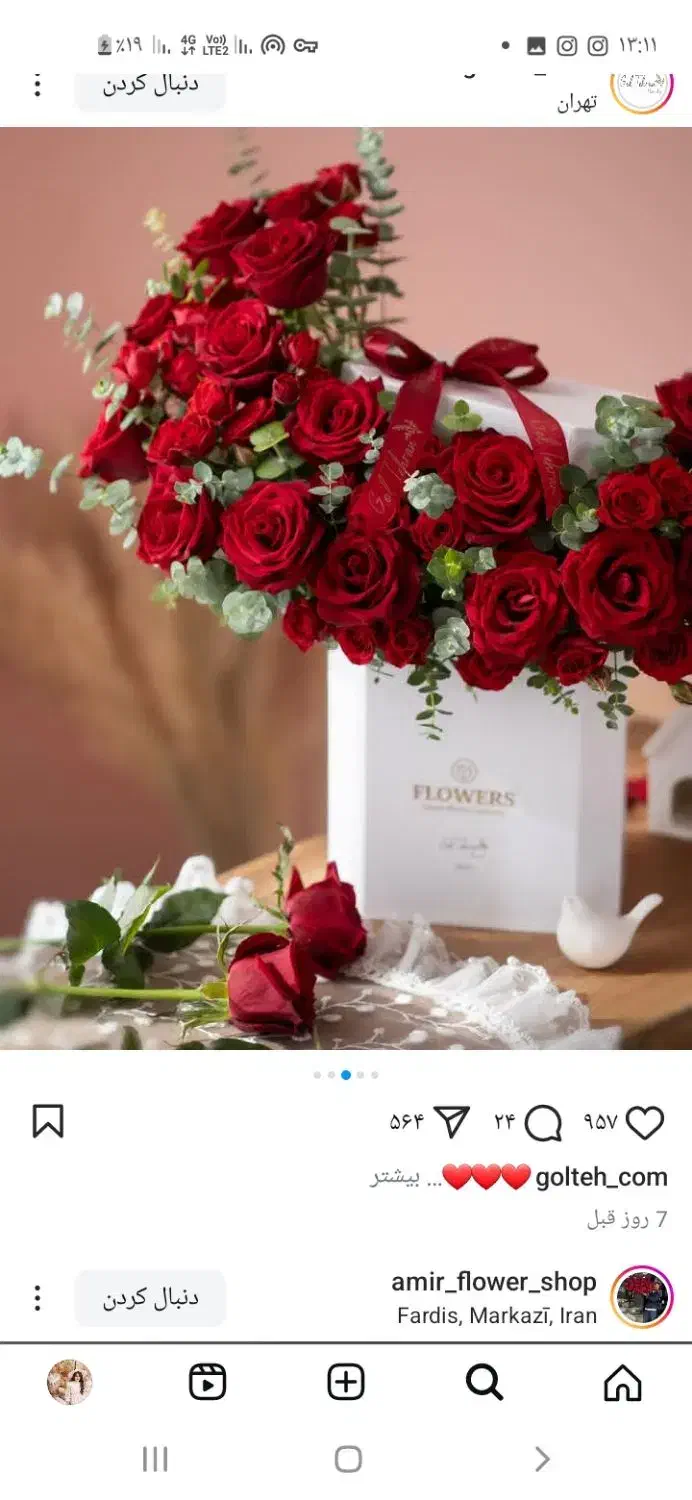 جعبه زیبا|گل مصنوعی|دورود, |دیوار