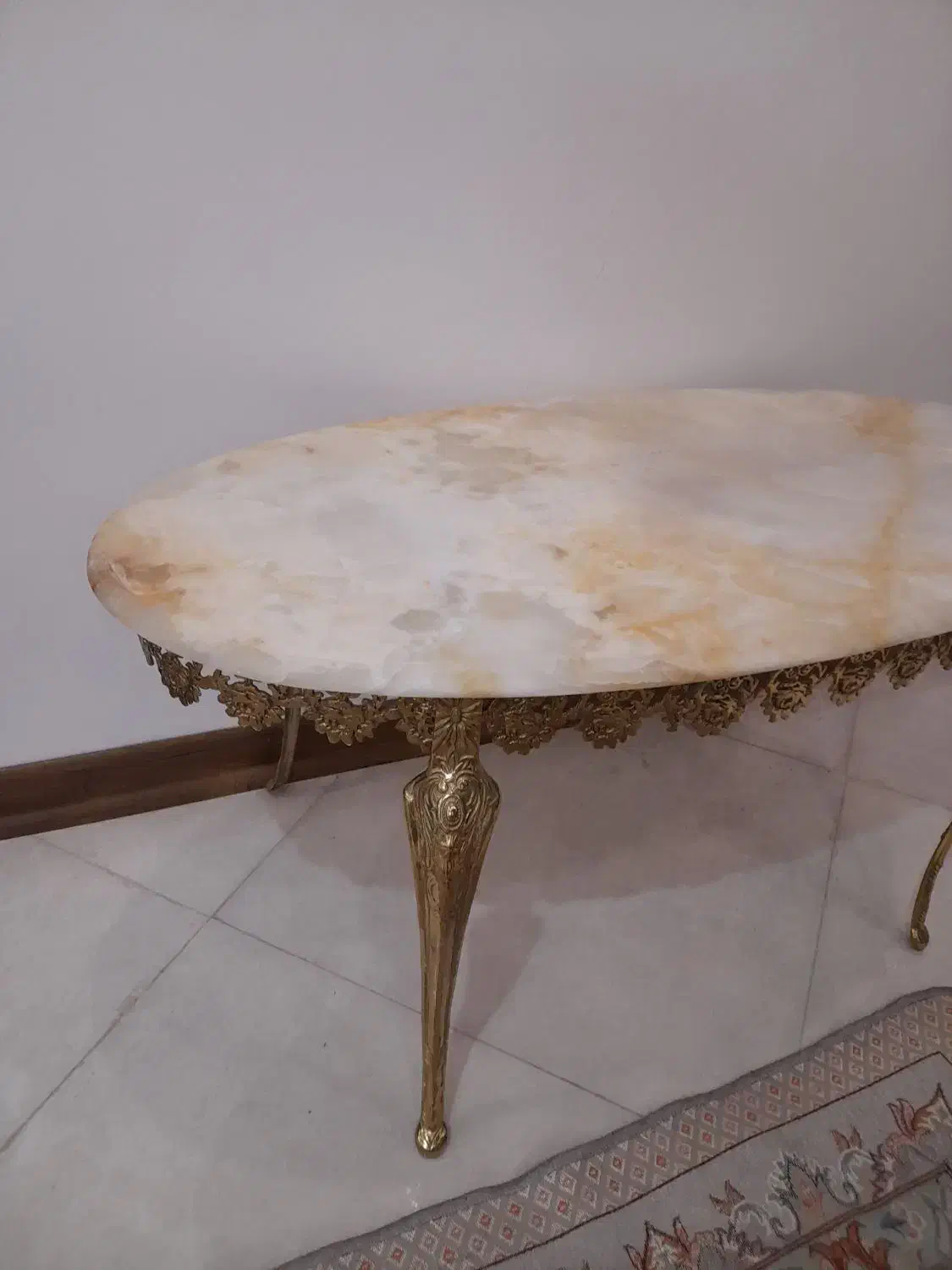 میز جلو مبلی برنز|مبلمان خانگی و میز عسلی|سمنان, |دیوار