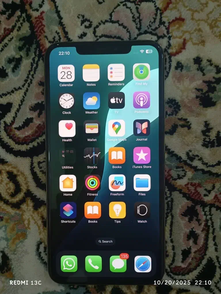 آیفون xs max گلد ۲۵۶ گیگ|موبایل|تهران, تهرانپارس شرقی|دیوار