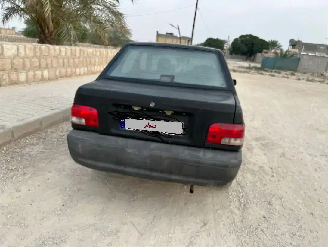 پراید مشکی|خودرو سواری و وانت|لامرد, |دیوار