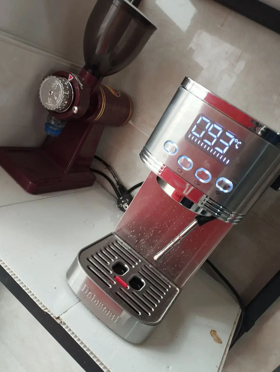 قهوه ساز و اسپرسو ساز دلمنتو|سماور، چایساز، قهوهساز|تاکستان, |دیوار