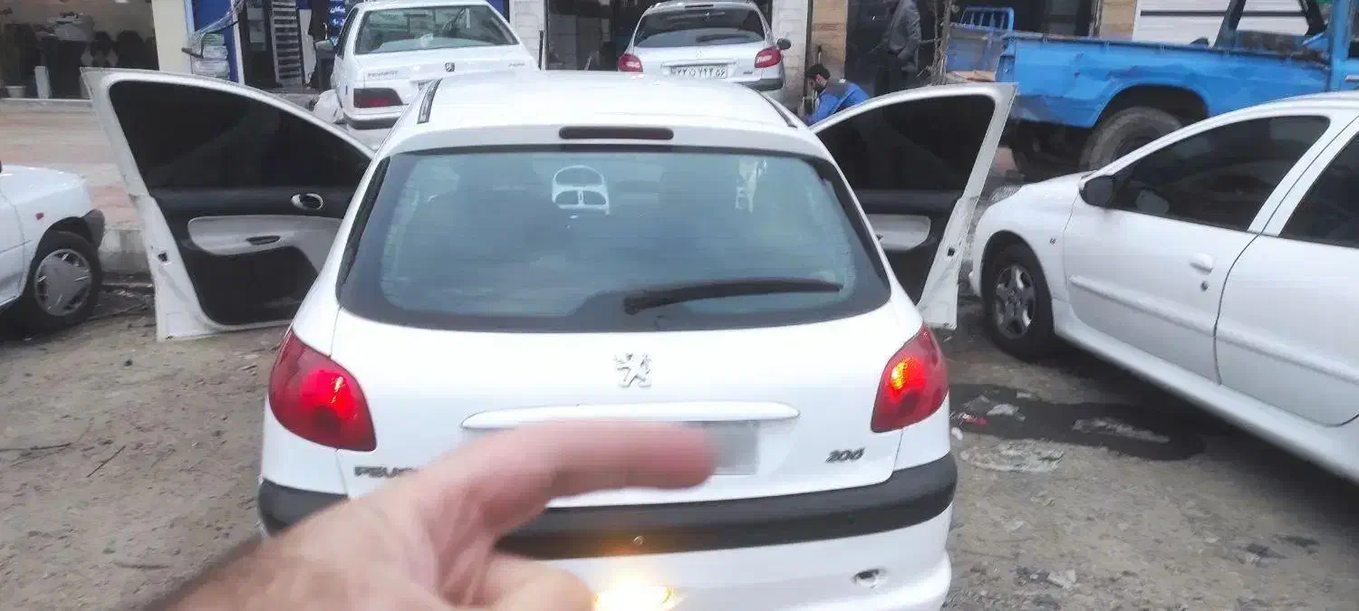 ۲۰۶ مدل ۸۹ تیپ ۳ فول آپشن ۴۷۹۰۰۰۰۰۰|خودرو سواری و وانت|رضوانشهر, |دیوار