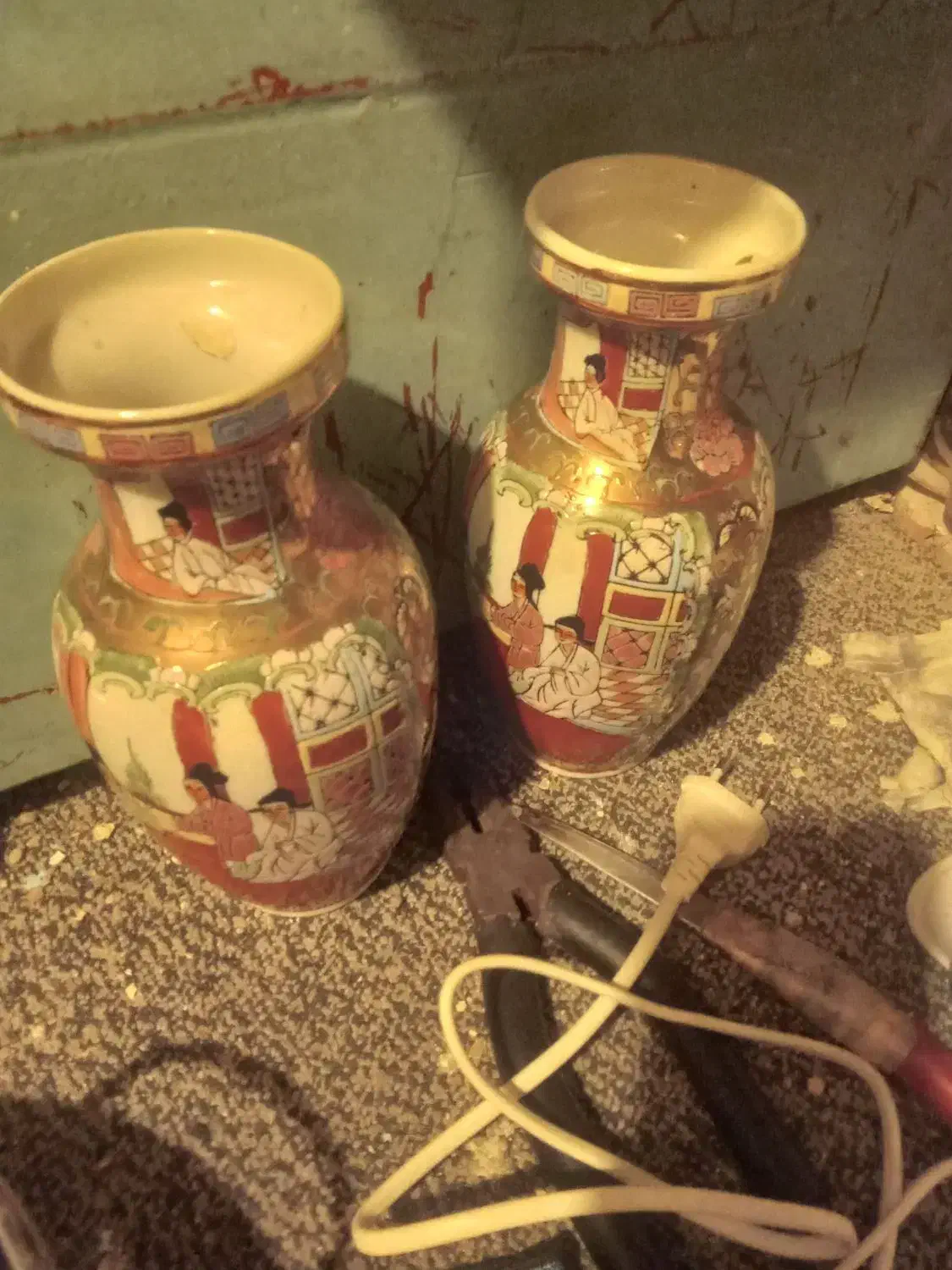 گلدان گلی مرغی قدیمی دکوری|کلکسیون اشیاء عتیقه|فردیس, شهرک ۱۱۰|دیوار