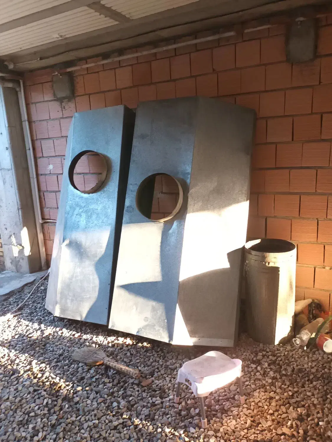 ۲عدد هود ۲متری ورق گالوانیزه|هود|گنبد کاووس, |دیوار