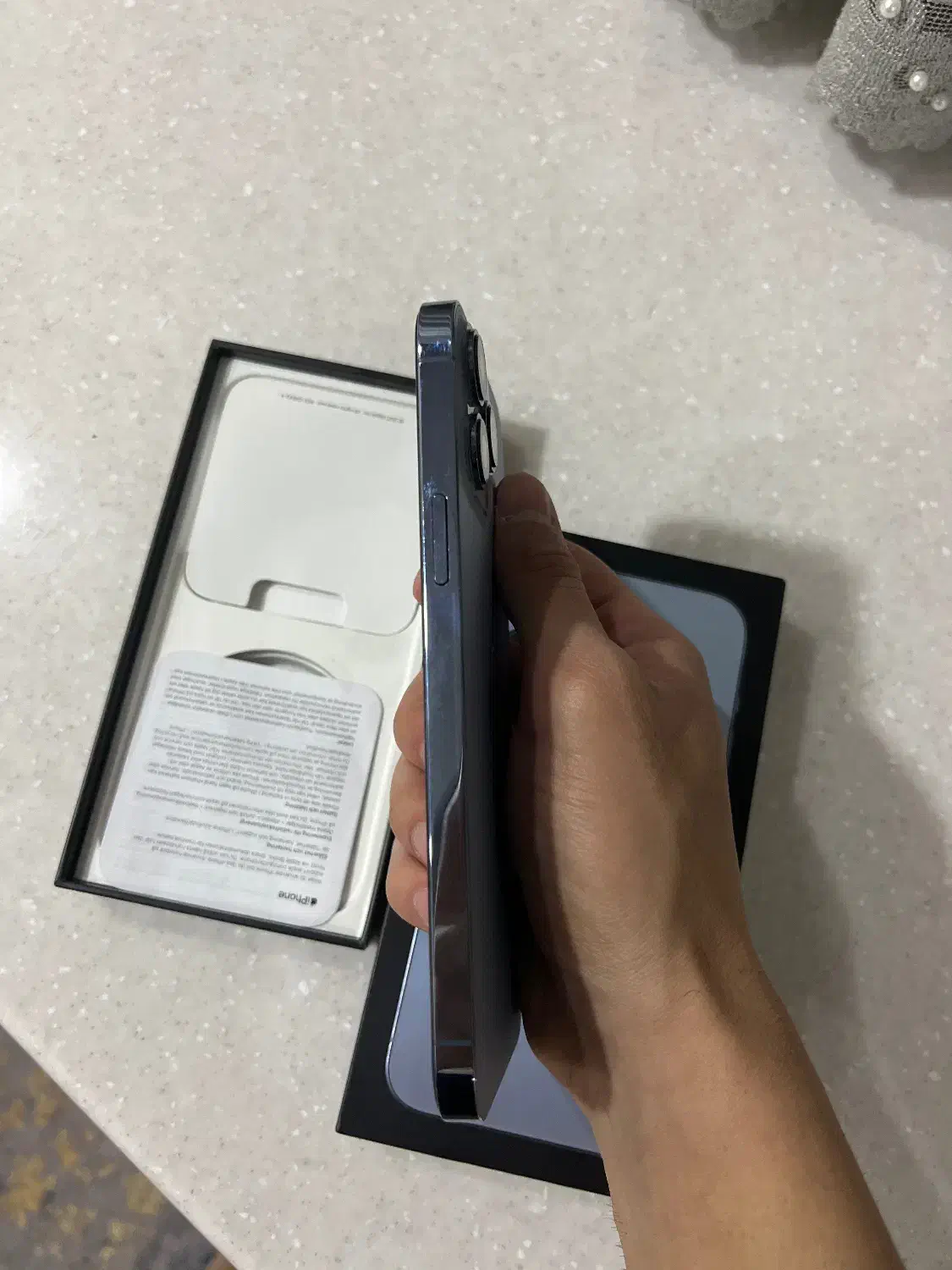 آیفون ۱۳ پرومکس ۲۵۶ در حد نو|موبایل|کرج, گوهردشت|دیوار