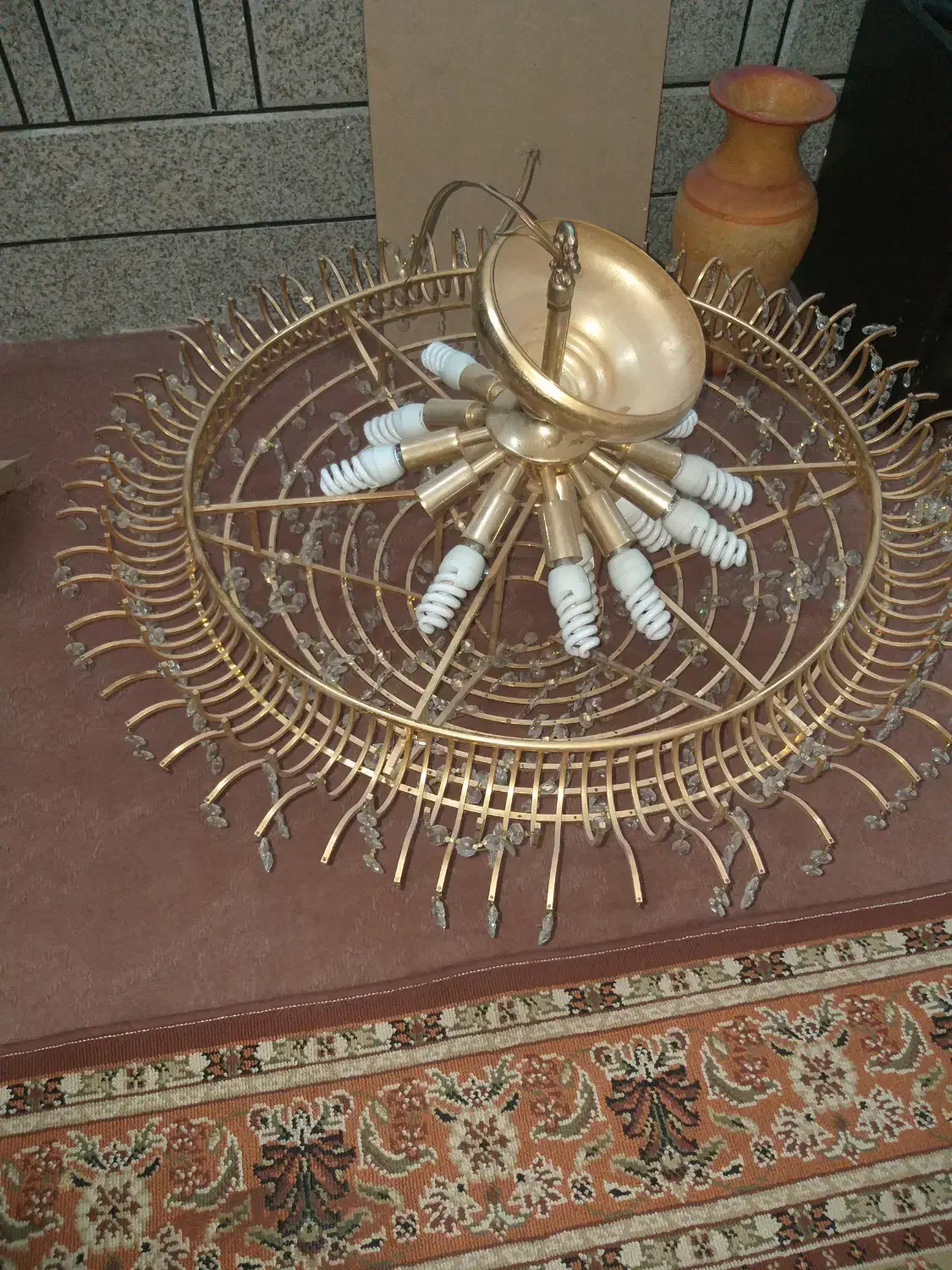 لوستر شیک|لوستر و چراغ آویز|خمینی‌شهر, |دیوار