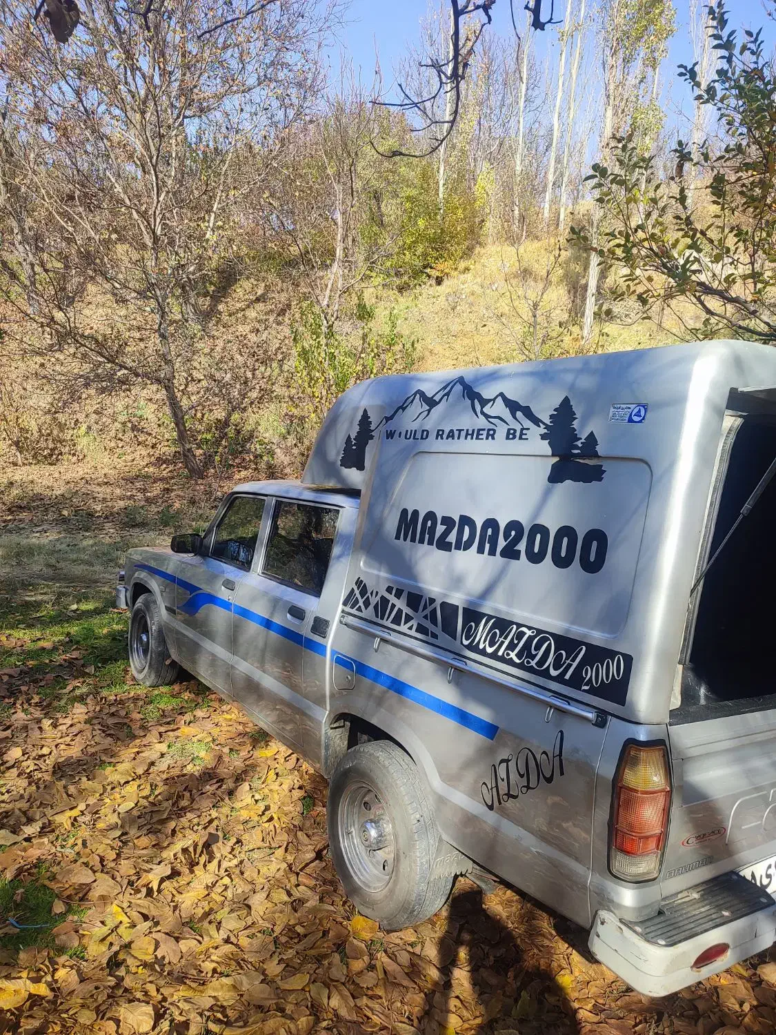 مزدا وانت دوکابین ۲۰۰۰|خودرو سواری و وانت|مراغه, |دیوار