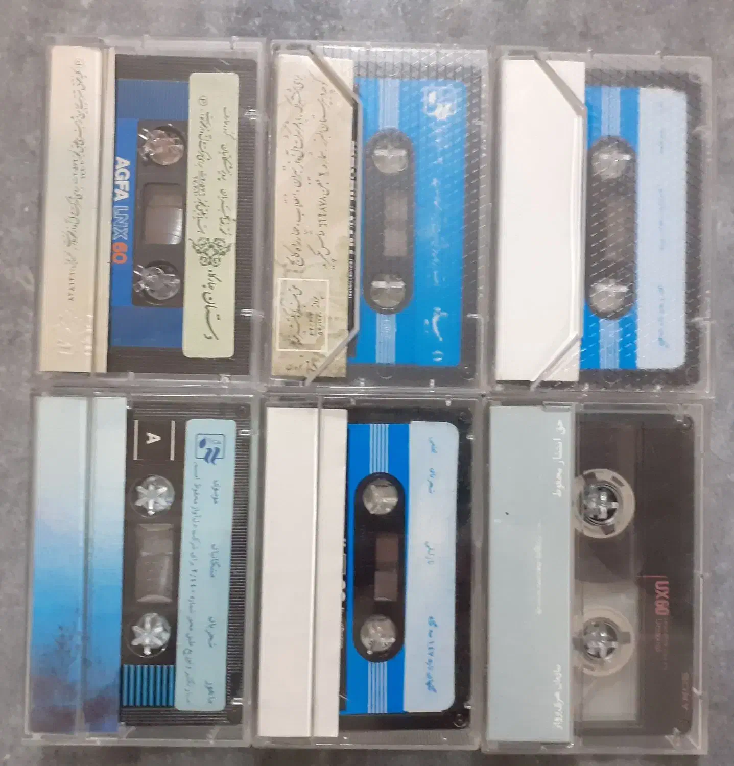 تعدادی کاست قدیمی|فیلم و موسیقی|تبریز, |دیوار