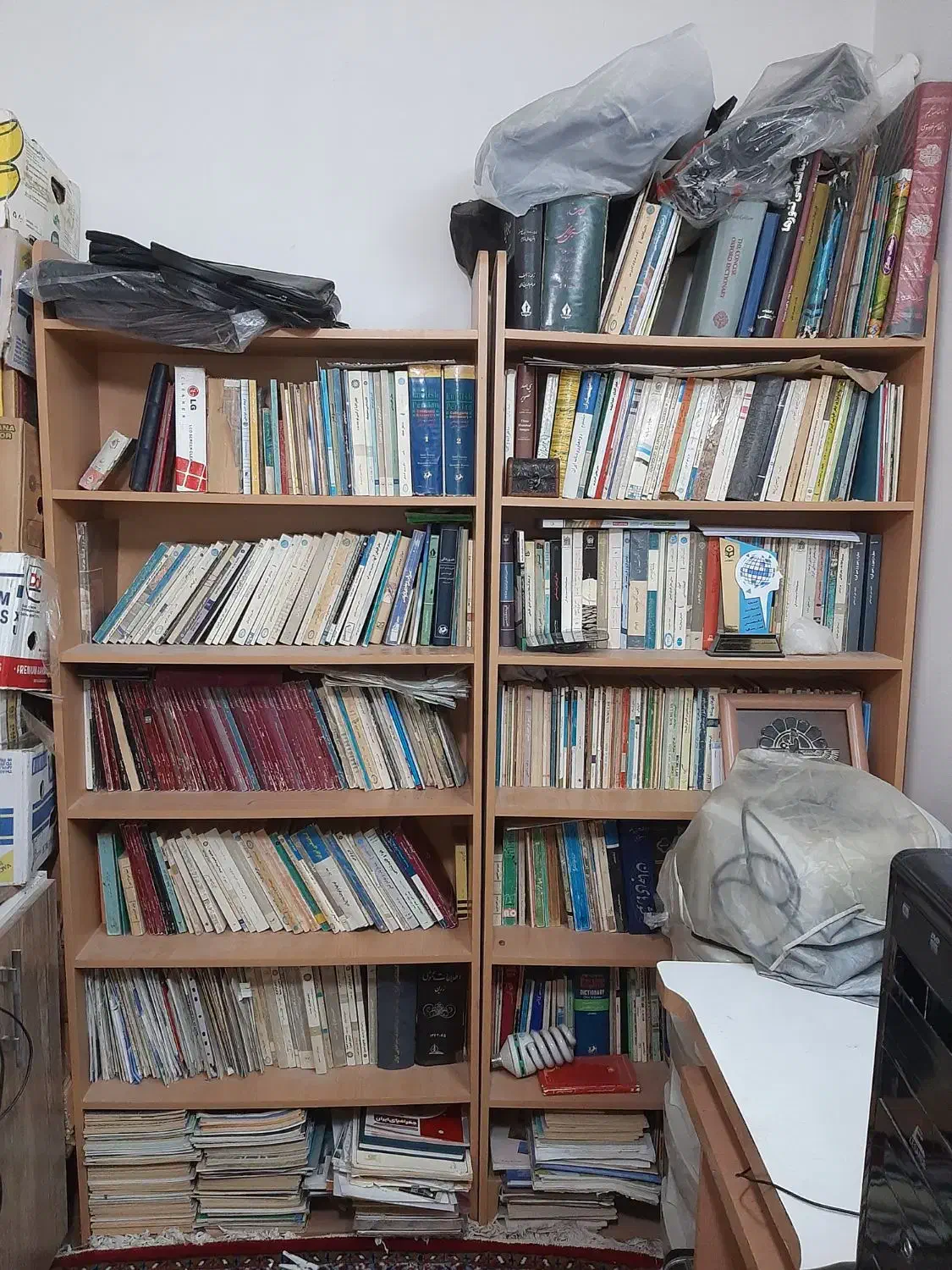 کتابخانه فروشی|کتابخانه، شلف، قفسه‌های دیواری|قم, ناصردیوان|دیوار