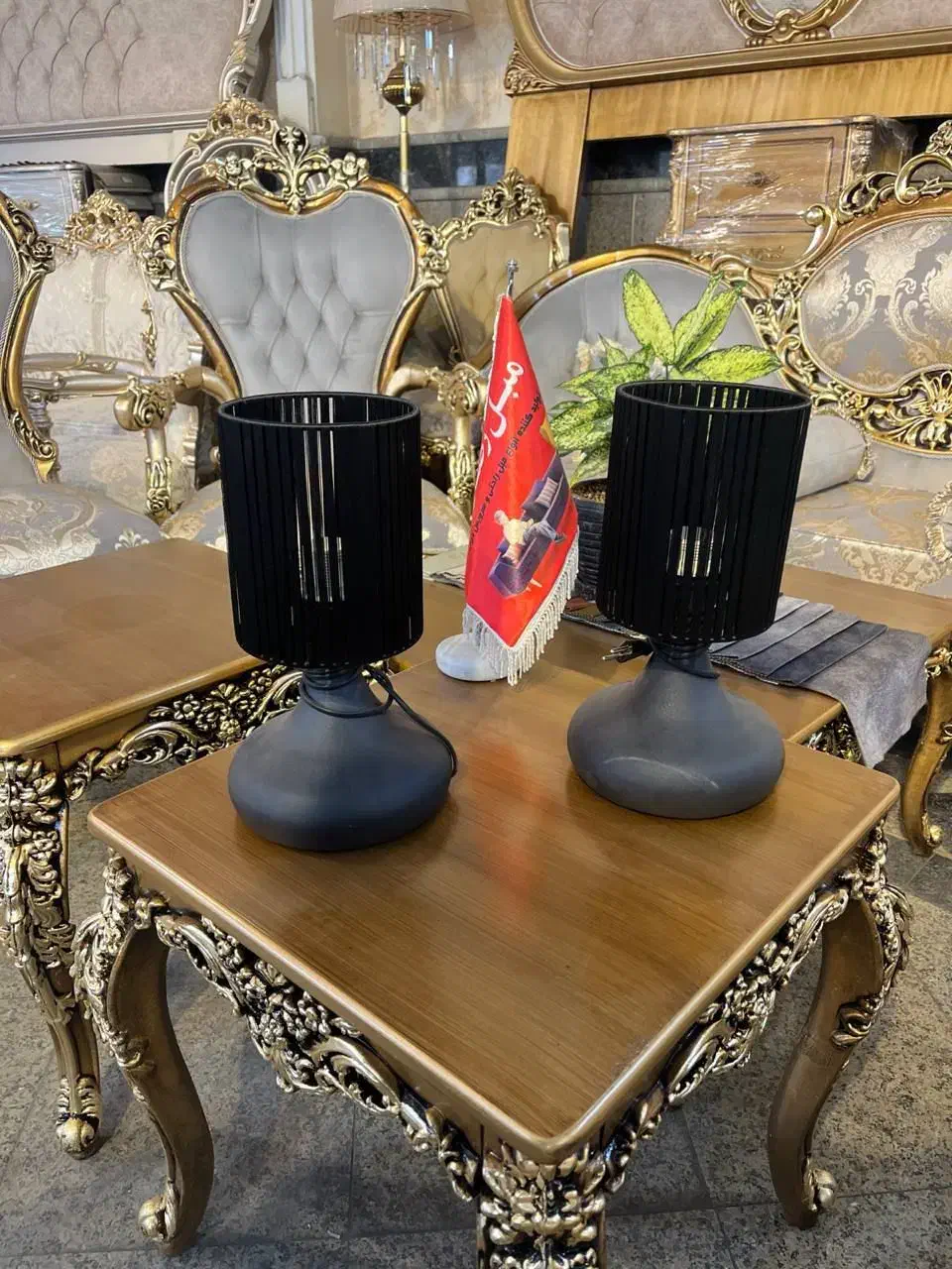 آباژور رو میزی مدرن|چراغ خواب و آباژور|تبریز, |دیوار