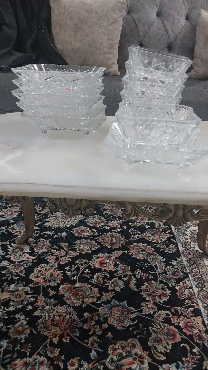 شیش عدد پیاله و میوه خوری|ظروف سرو و پذیرایی|بهارستان, |دیوار