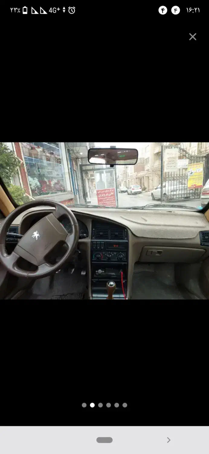 پژو 405 GLX - دوگانه سوز CNG، مدل ۱۳۹۳|خودرو سواری و وانت|ایلخچی, |دیوار