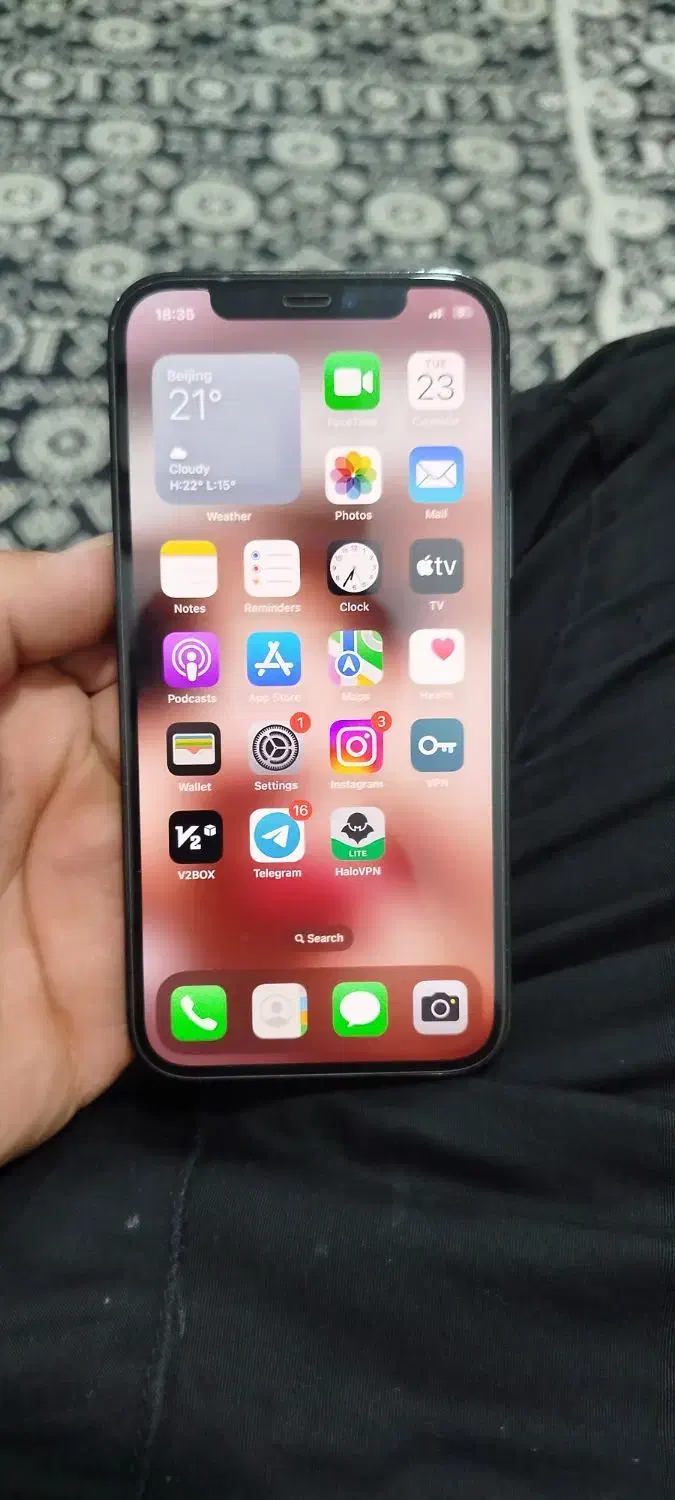 اپل iPhone 12 Pro با حافظهٔ ۵۱۲ گیگابایت|موبایل|قدس, شهر‌قدس|دیوار