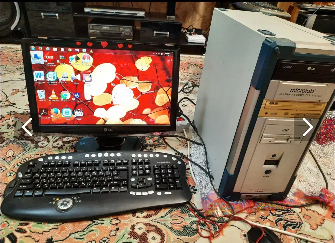 کامپیوتر|رایانه رومیزی|کردکوی, |دیوار