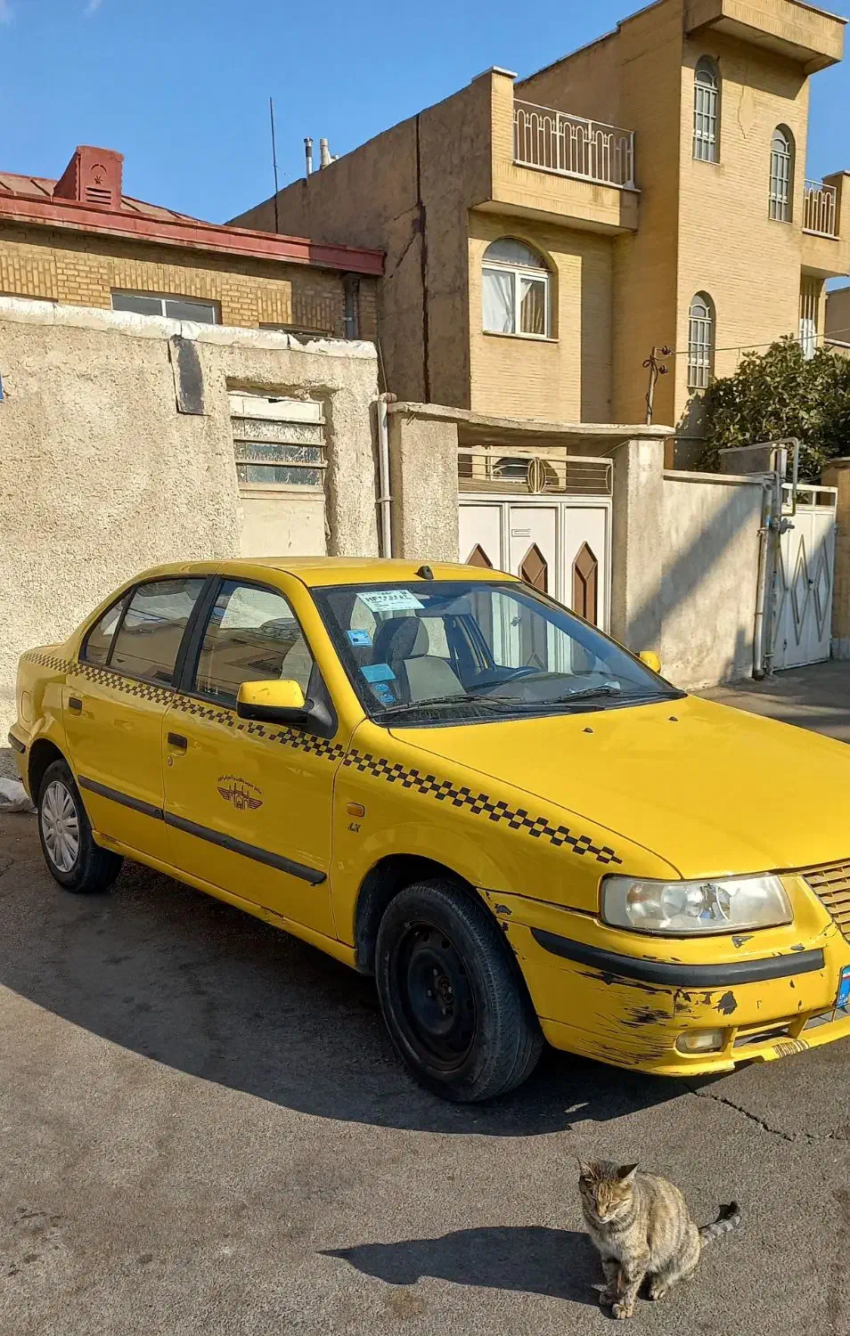 تاکسی سمندگردشی مدل ۹۶فروش به علت نیاز مالی ف،و،ری|خودرو سواری و وانت|قزوین, |دیوار