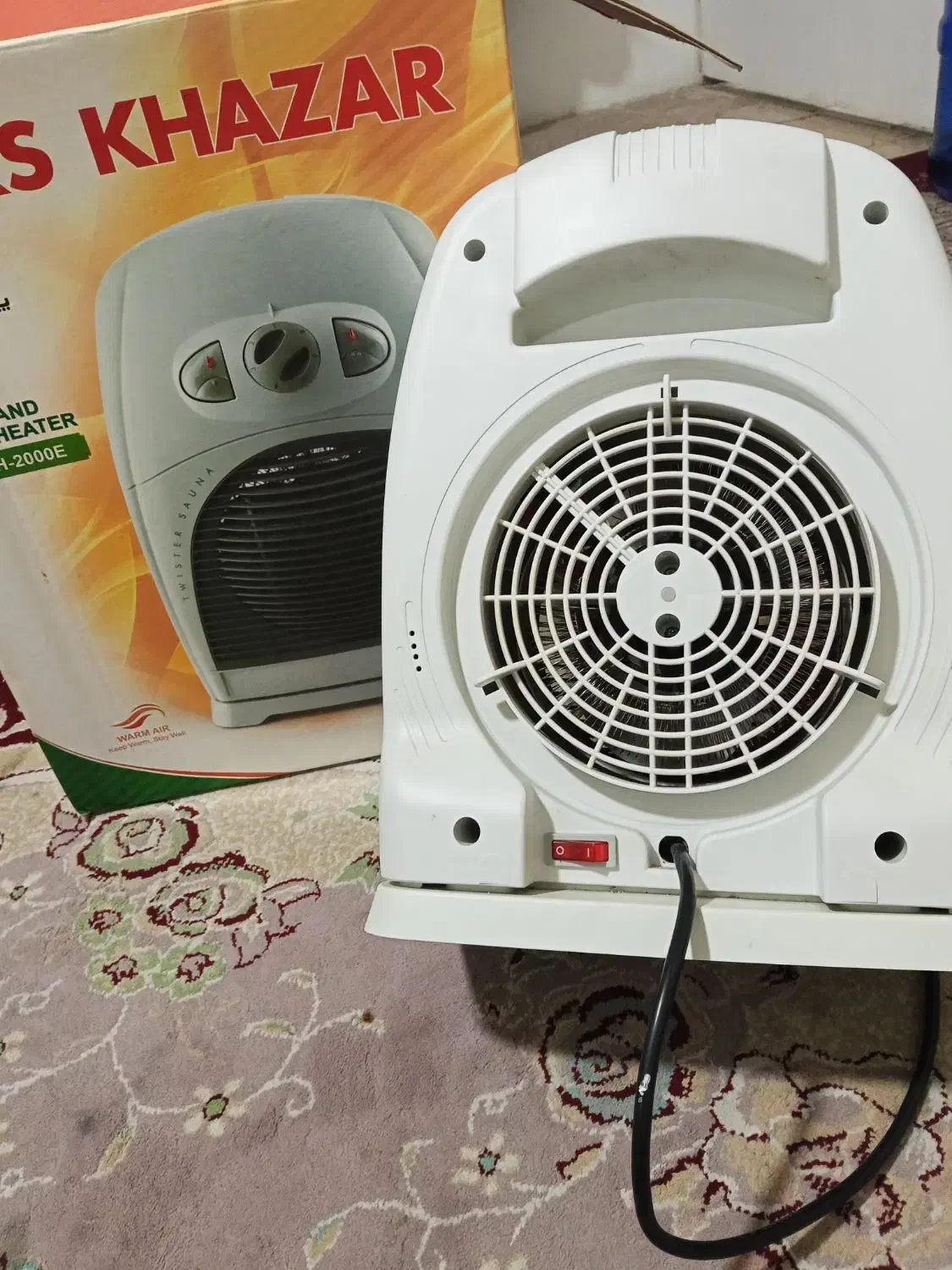 فن هیتر پارس خزر|بخاری، هیتر، شومینه|کیش, |دیوار