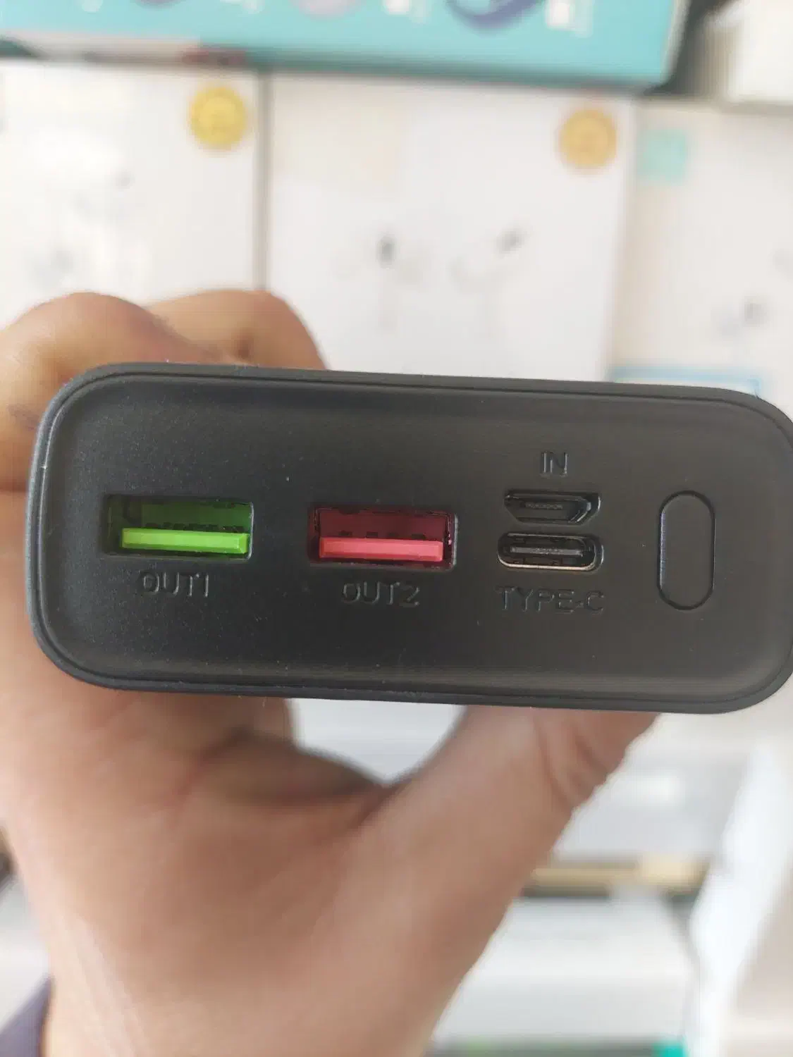 پاوربانک ۳۰ هزار بدنه فلز ۳پورت فست گارانتی AR6|لوازم جانبی موبایل و تبلت|قم, نیروگاه|دیوار