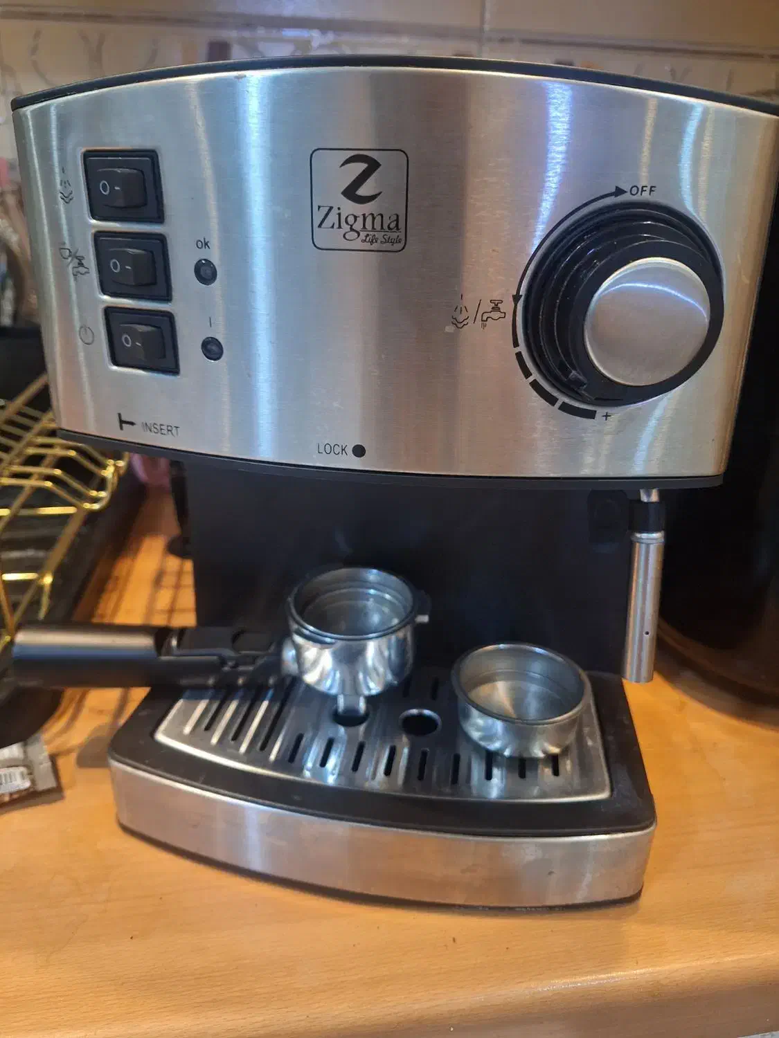 قهوه ساز،اسپرسو، مارک زیگما آلمانی درحد نو|سماور، چایساز، قهوهساز|تهران, هروی|دیوار