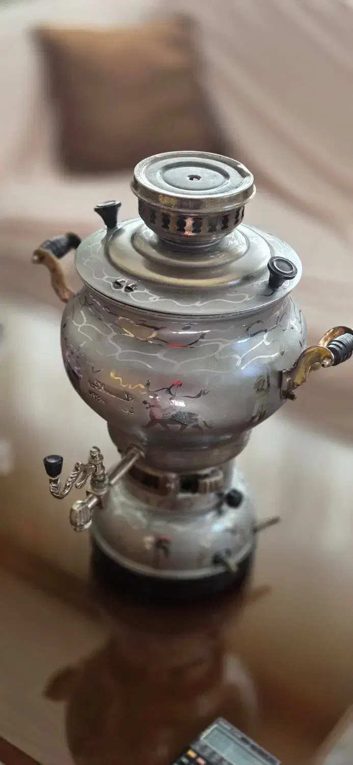 سماور گازی قدیمی اصل|سماور، چایساز، قهوهساز|تهران, دهکده المپیک|دیوار