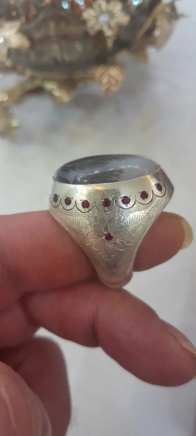 انگشتر شجر دست ساز|جواهرات|تبریز, |دیوار