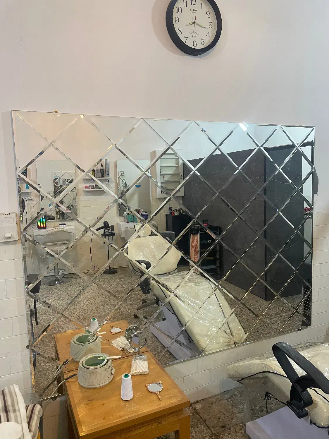 اینه تزینی اینه دکور طرح دار|صنایع دستی و سایر لوازم تزئینی|گنبد کاووس, |دیوار