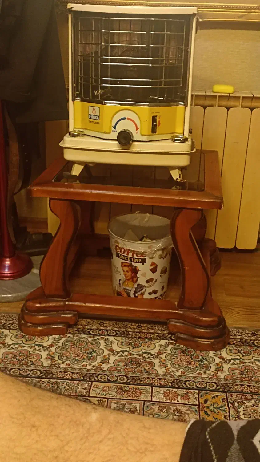 بخاری وچراغ نفتی ژاپنی فوجیکا قدیمی در حد نو|بخاری، هیتر، شومینه|تبریز, |دیوار