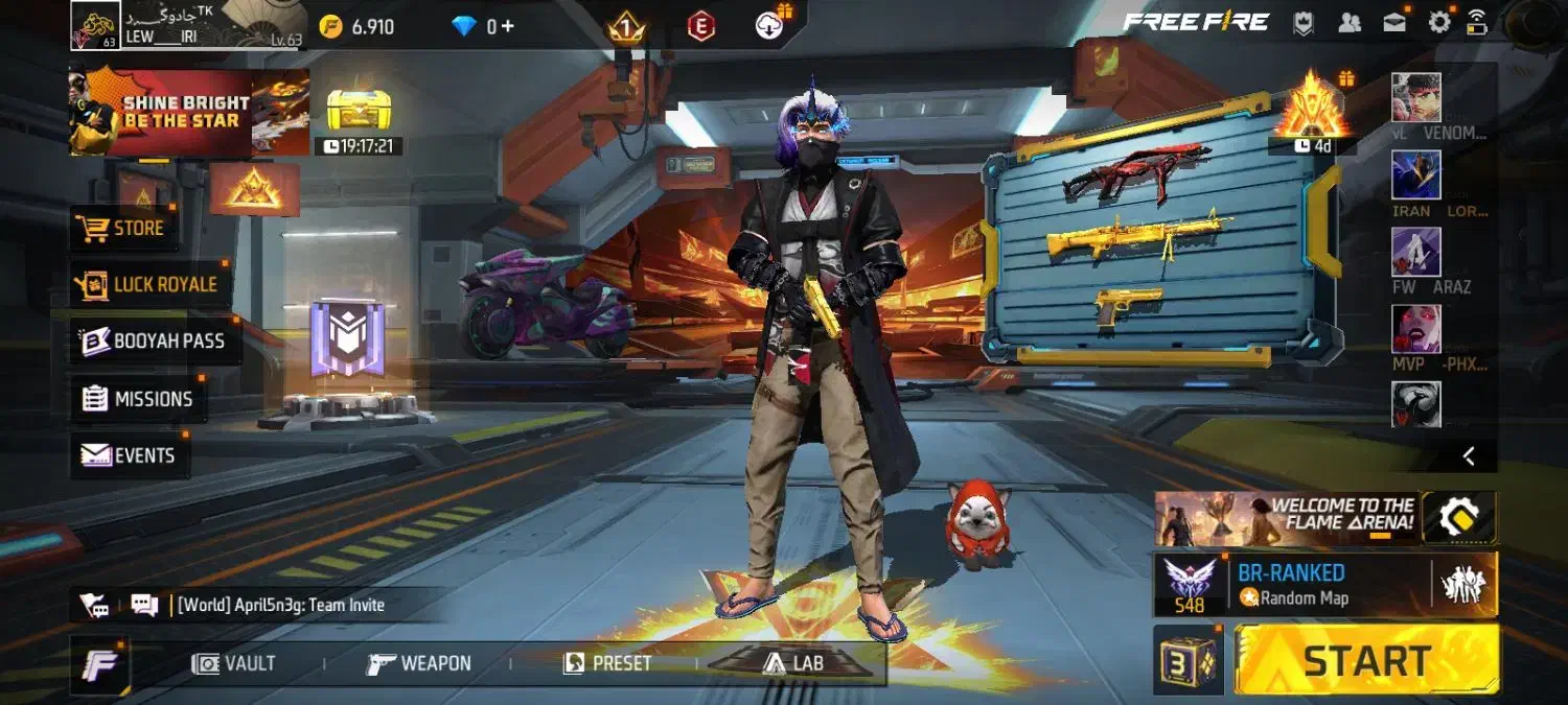 اکانت فری فایر شاخ|کنسول، بازی ویدئویی و آنلاین|خمام, |دیوار