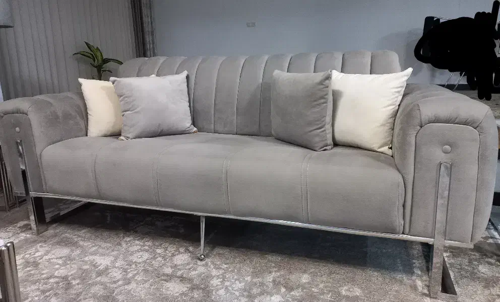 مبل ۸ نفره استیل|مبلمان خانگی و میز عسلی|همدان, |دیوار