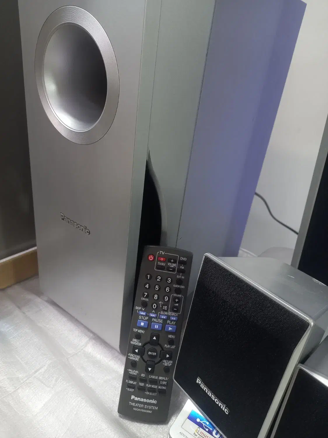 سینمای خانگی پاناسونیک اصل مالزی صدای عالی|سیستم صوتی خانگی|خوی, |دیوار