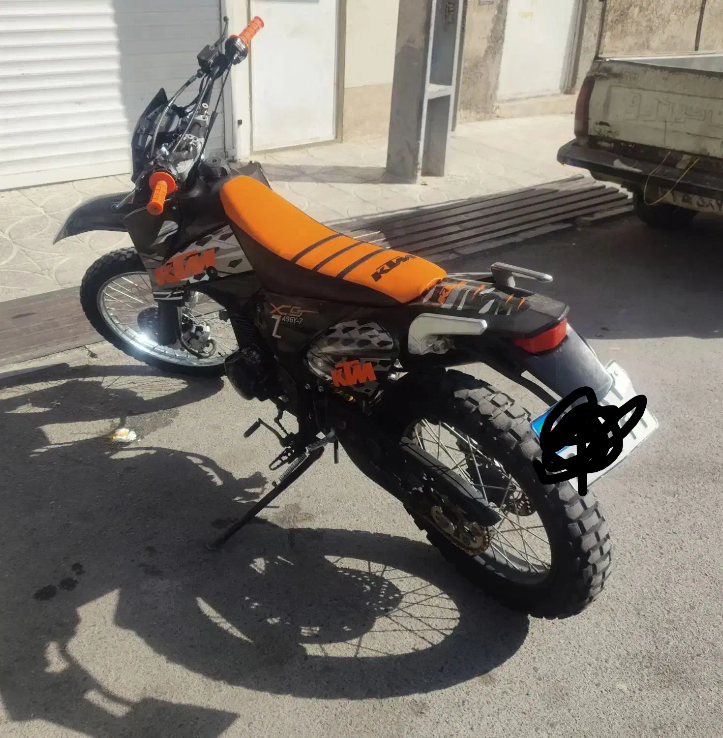 موتور فلات کی تی ام250تریل کراس|موتورسیکلت|قدس, شهر‌قدس|دیوار