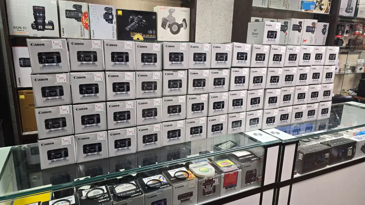 لنز کانن EF 50MM F1.8 STM|دوربین عکاسی و فیلم‌برداری|تهران, شیخ هادی|دیوار