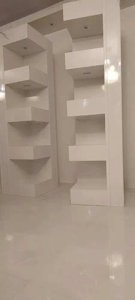 کتابخانه|کتابخانه، شلف، قفسههای دیواری|شاهینشهر, فیض|دیوار