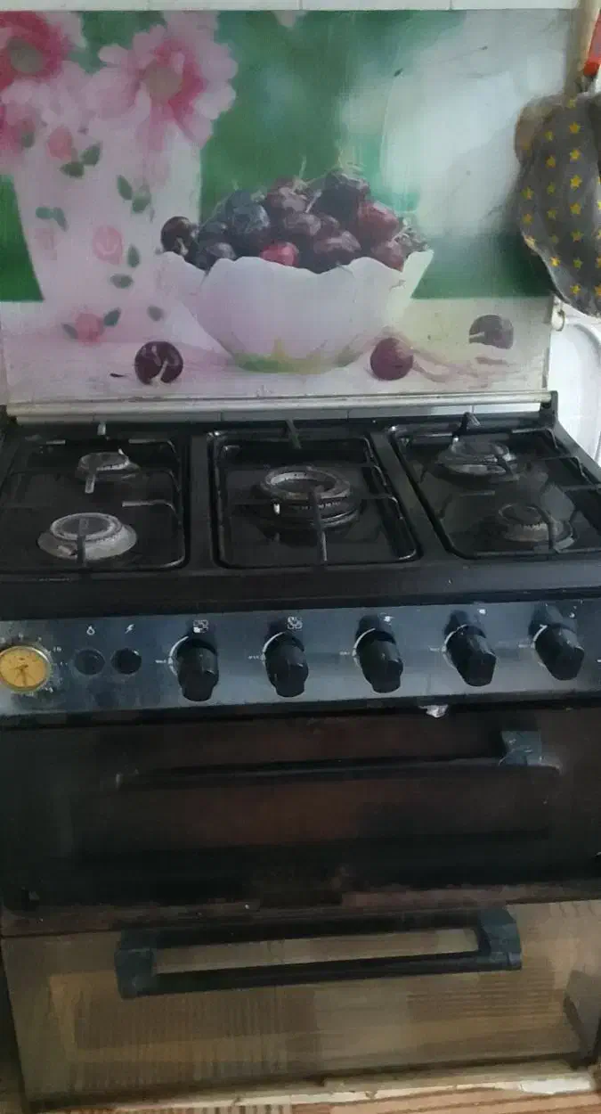 گاز۵شعله سالم|اجاق گاز و لوازم برقی پخت‌وپز|شوش, |دیوار