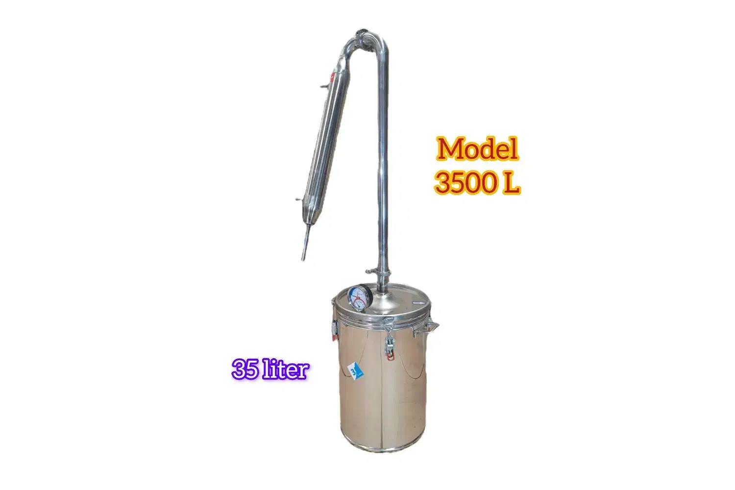 تقطیر گلابگیر عرقگیر تمام استیل ۳۵ لیتر اگزوزی|سایر لوازم برقی|مشهد, عامل|دیوار