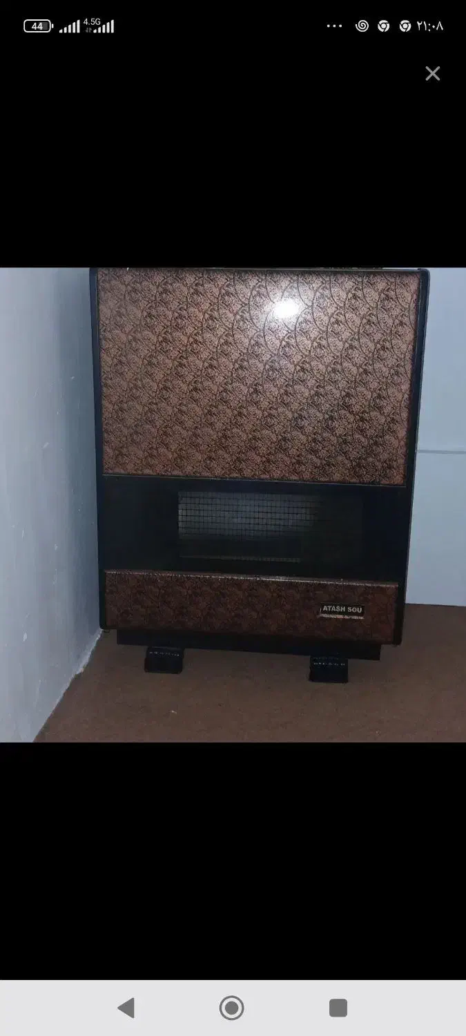 بخاری گازی|بخاری، هیتر، شومینه|جاجرم, |دیوار