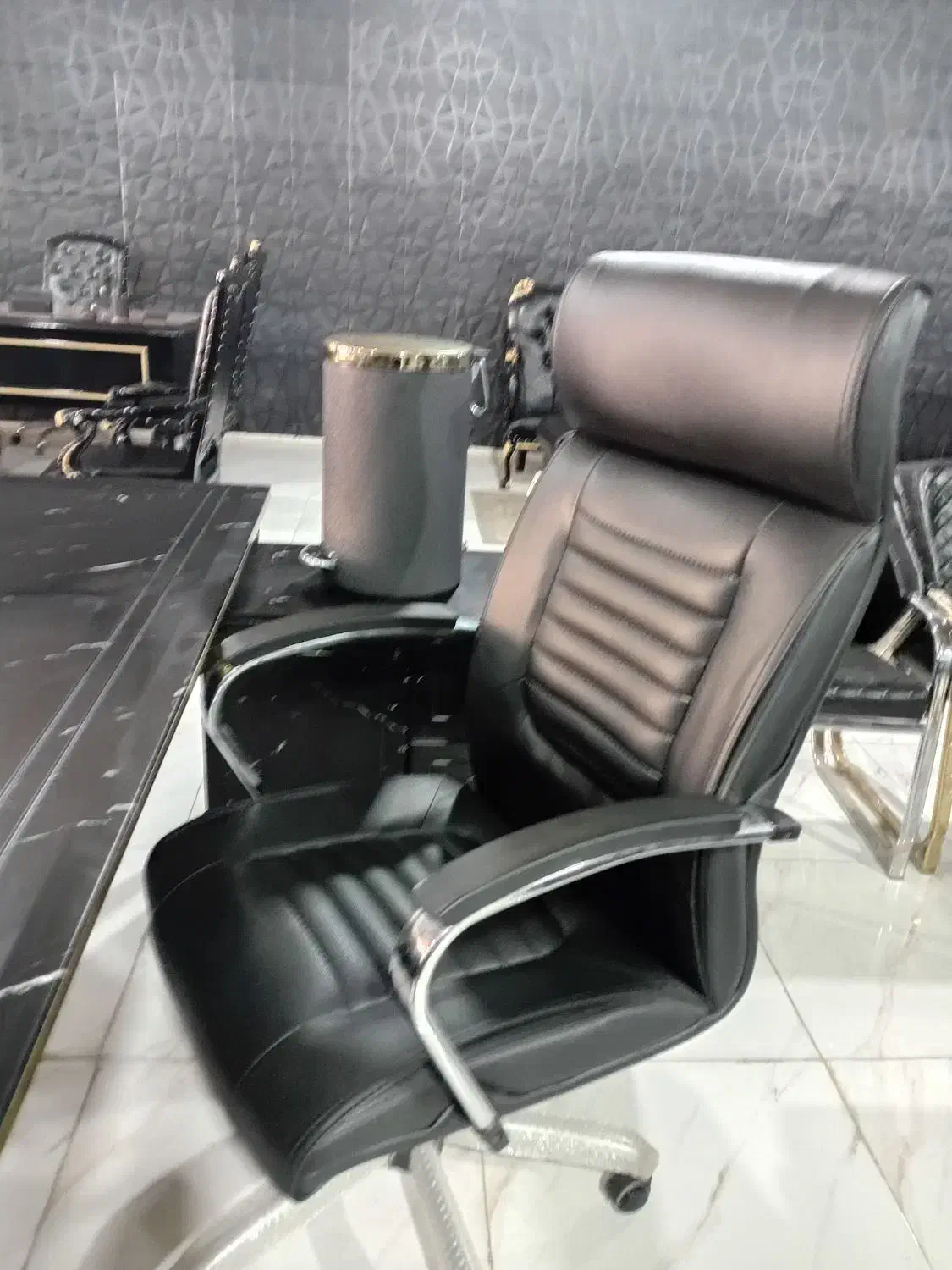 مبلمان اداری ستیران چرم صندلی|دفتر کار|ملارد, |دیوار