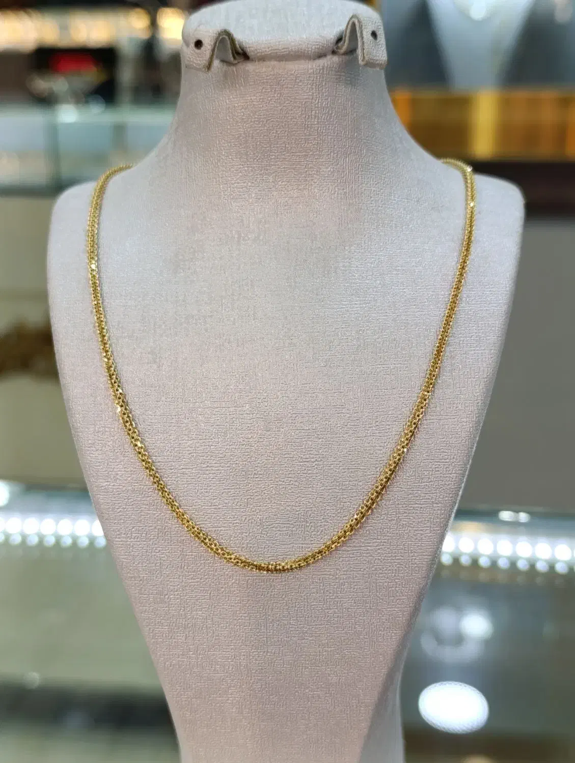 زنجیر ته گردنی بیزمارک چهارگوش بی اجرت|جواهرات|ایلام, |دیوار