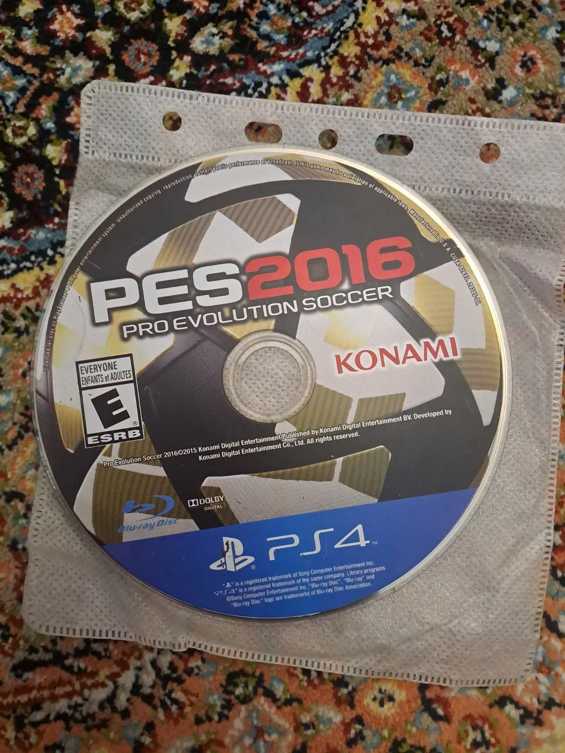 سی دی PES2016|کنسول، بازی ویدئویی و آنلاین|تهران, اقدسیه (شهرری)|دیوار