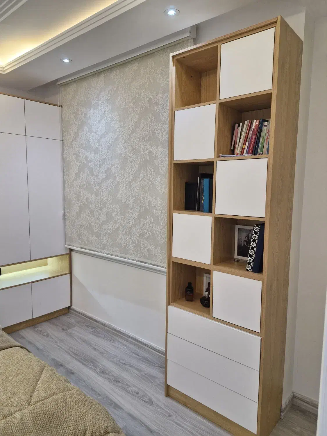 ست کمد دیواری و تخت دو نفره|تخت و سرویس خواب|تهران, سازمان برنامه جنوبی|دیوار