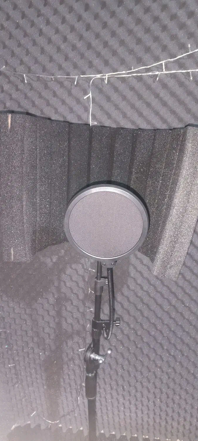 تجهیزات استودیویی ایزولاتور پاپ فیلتر پایه میکروفن|آلات موسیقی|قرچک, شهرک طلائیه|دیوار