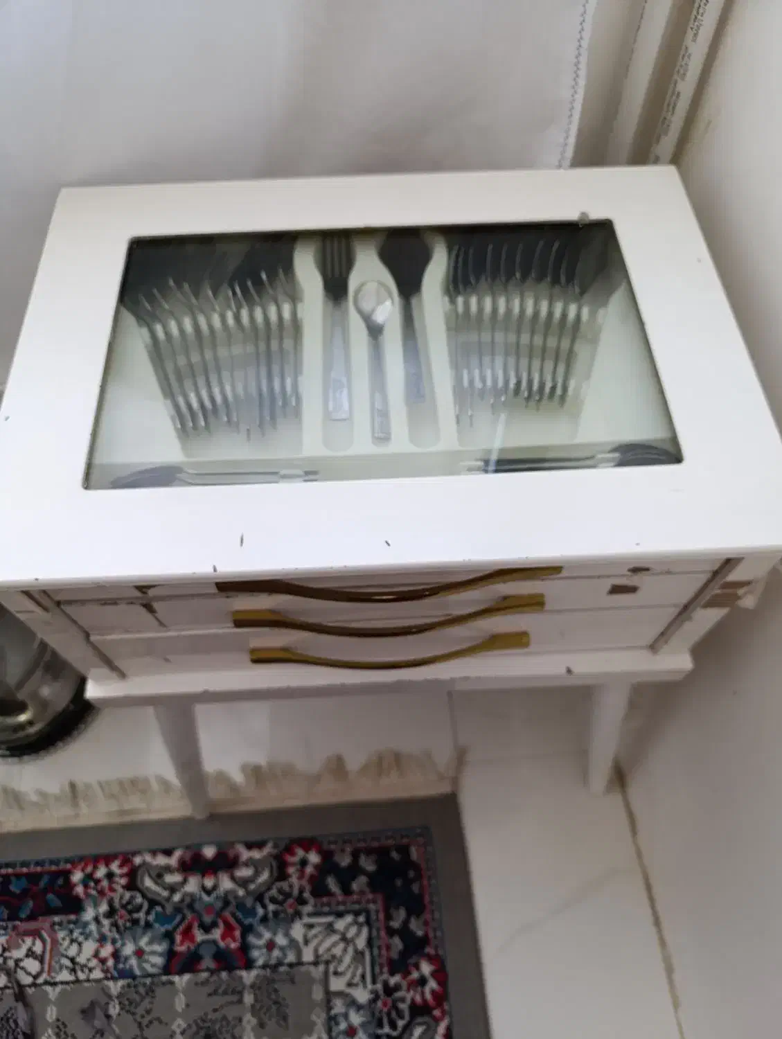 کنسول قاشق چنگال|آبچکان و نظمدهنده ظروف|مشهد, شهید قربانی|دیوار