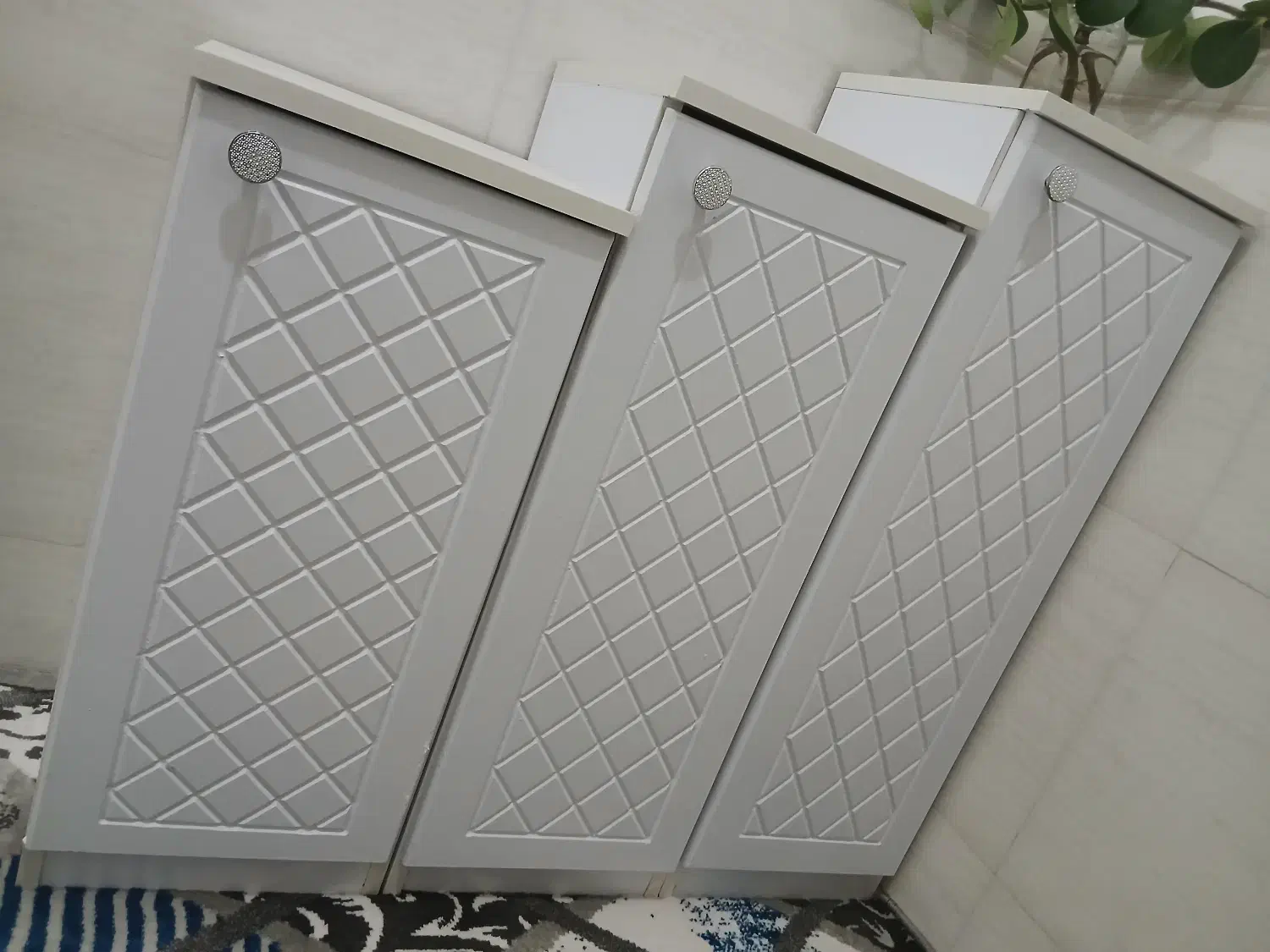 جاکفشی چوبی سفید نو|جاکفشی، کمد، دراور|اراک, |دیوار