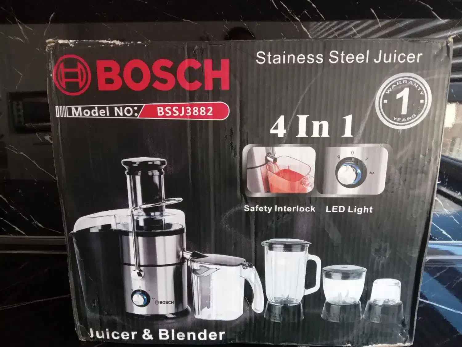 آبمیوه گیری بوش 4کاره|آبمیوه‌گیر و آب‌مرکبات‌گیر|قم, شهرک قدس|دیوار