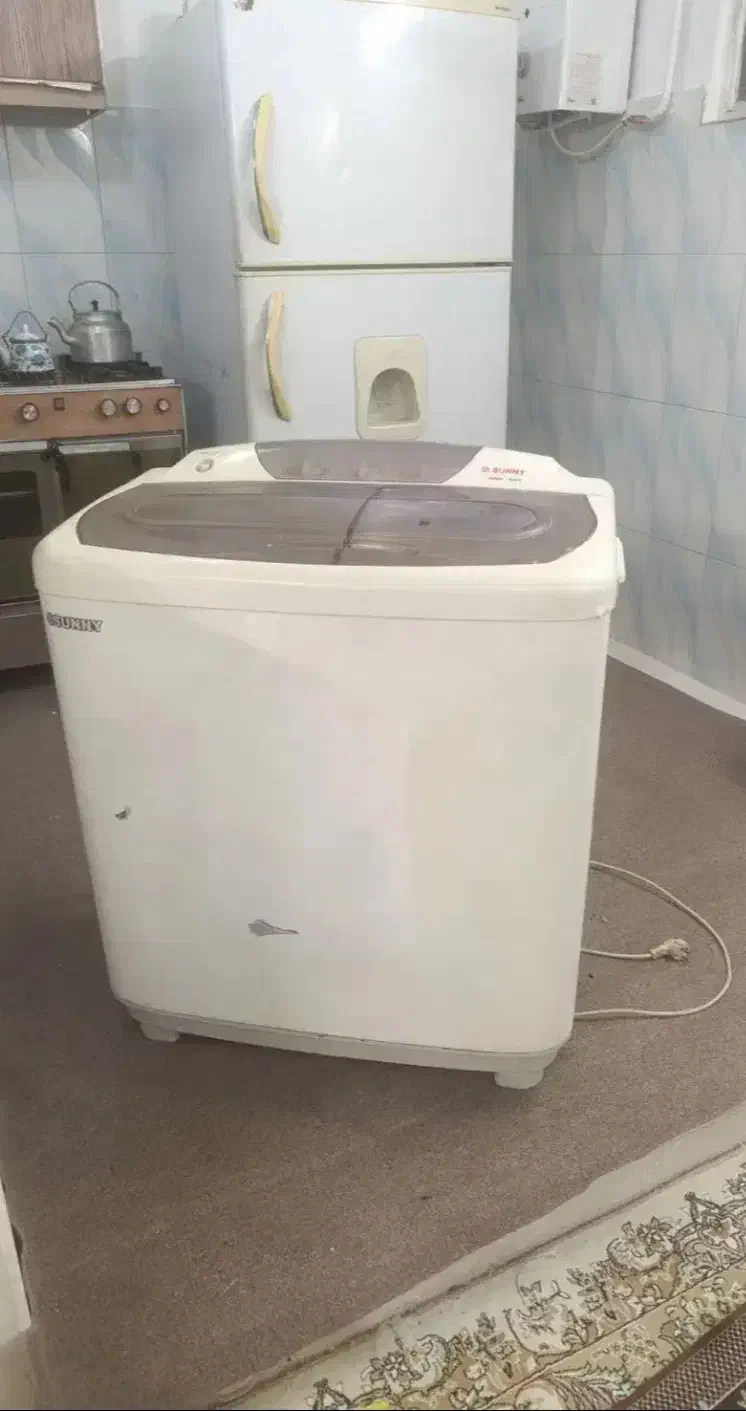 لباسشویی سالم در حد نو|ماشین لباسشویی و خشککن لباس|زاهدان, |دیوار