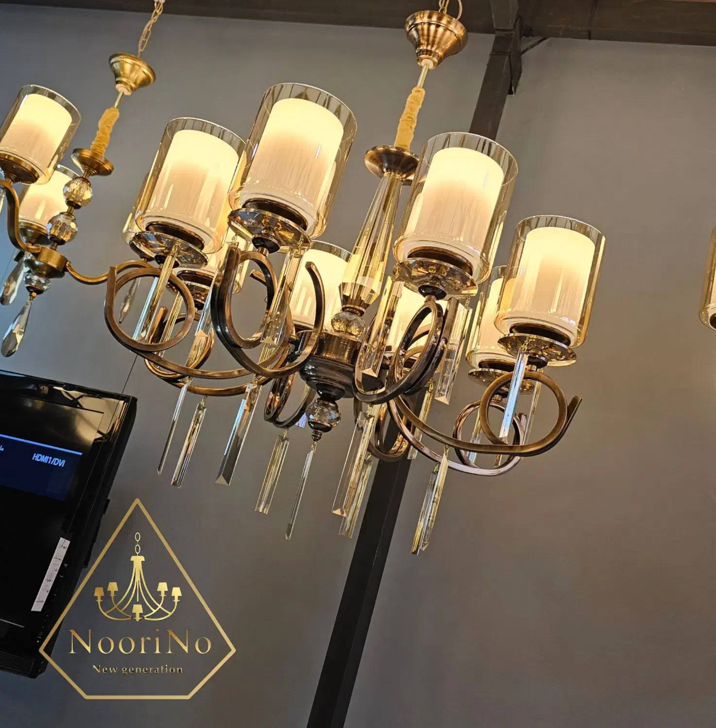 لوستر ژولیا ایتالیایی/تخفیف ویژه شب یلدا|لوستر و چراغ آویز|اندیشه, اندیشه فاز ۴|دیوار