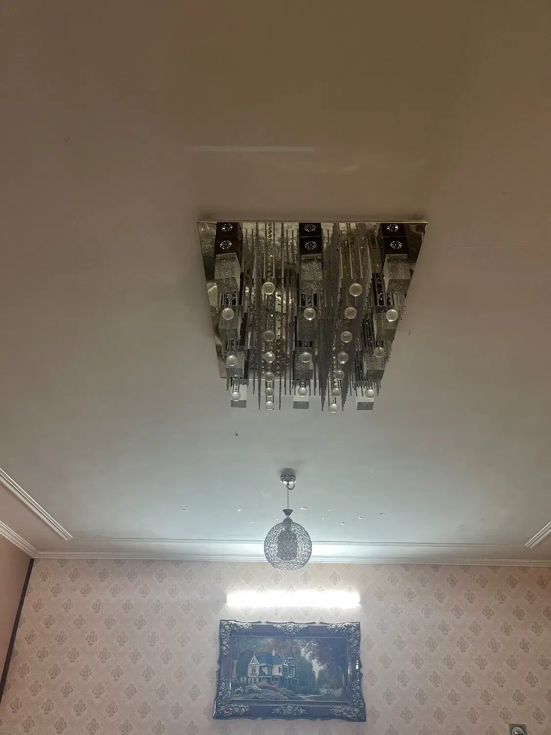 لوستر|لوستر و چراغ آویز|یزد, |دیوار