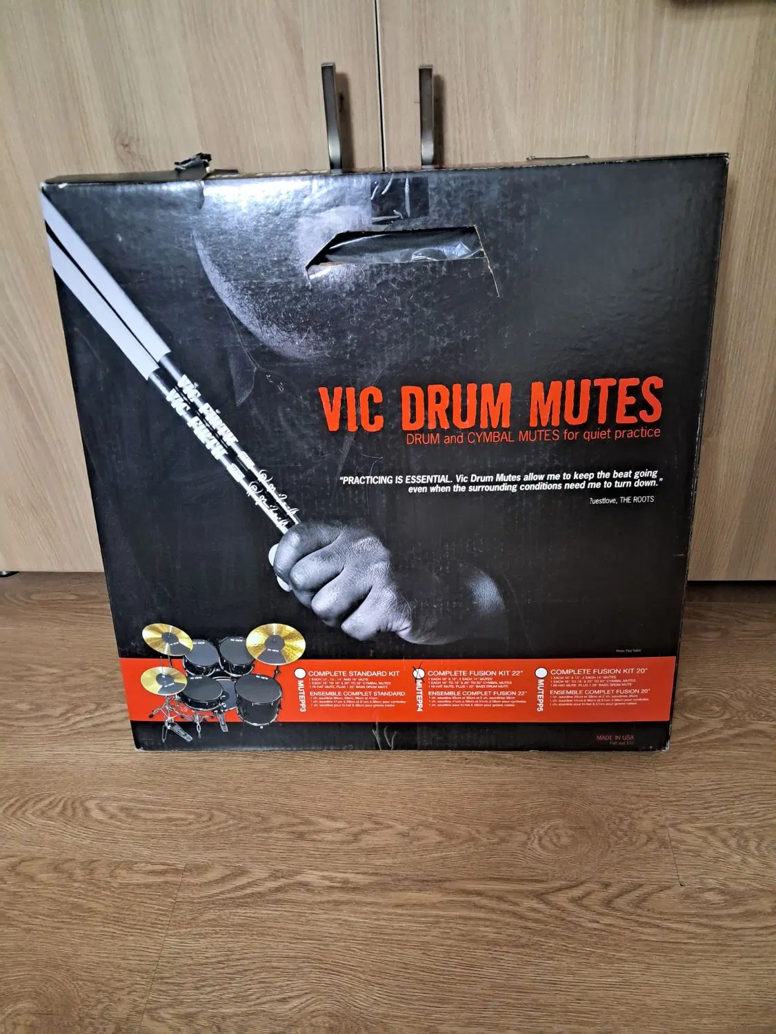 ست کامل صداگیر درام و سنج Vic Firth MUTEPP3 اصل|درام و پرکاشن|تهران, سنائی|دیوار