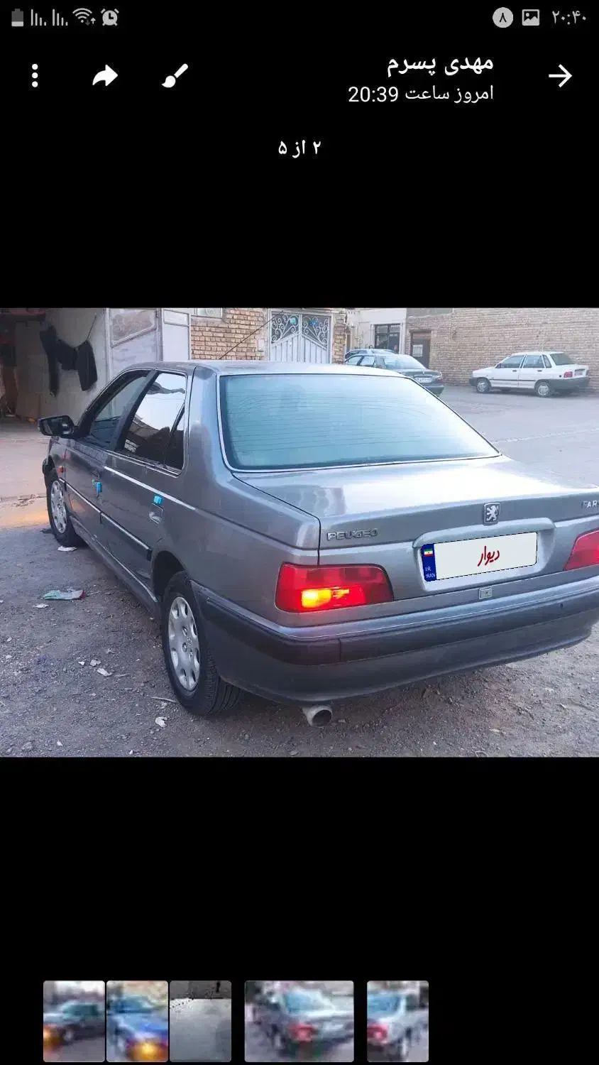 پرشیا مدل ۸۷|خودرو سواری و وانت|مرند, |دیوار