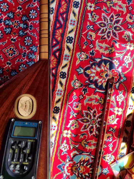 باغلاما حرفه ای دسته بلند|سازهای سنتی|شیراز, وصال|دیوار