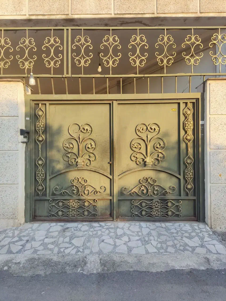 دروازه درب حیاط اهنی|مصالح و تجهیزات ساختمان|محمودآباد, |دیوار